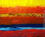 Desert, Paintings - Mojave Desert after Winter Rain by 2011